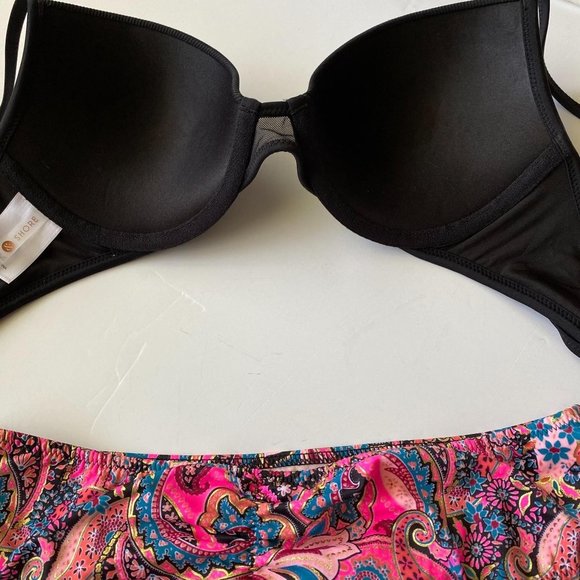 Shade & Shore New bikini 34C push up top/cheeky XS - Picture 8 of 10